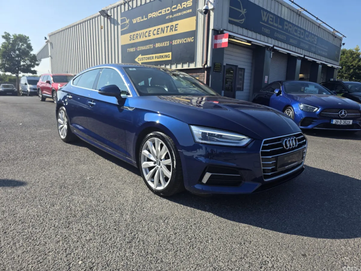 Audi A5 Hatchback, Diesel, 2018, Blue