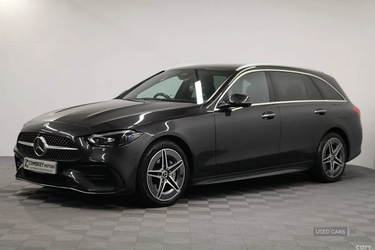 Mercedes-Benz C-Class Estate, Petrol Hybrid, 2023, Grey