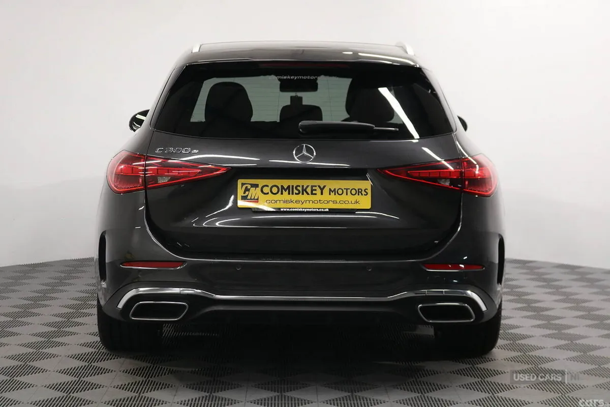 Mercedes-Benz C-Class Estate, Petrol Hybrid, 2023, Grey
