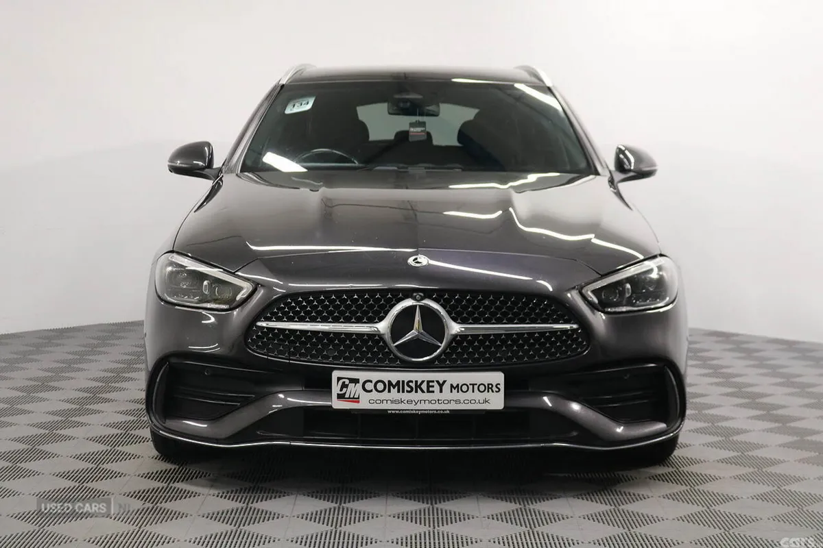 Mercedes-Benz C-Class Estate, Petrol Hybrid, 2023, Grey