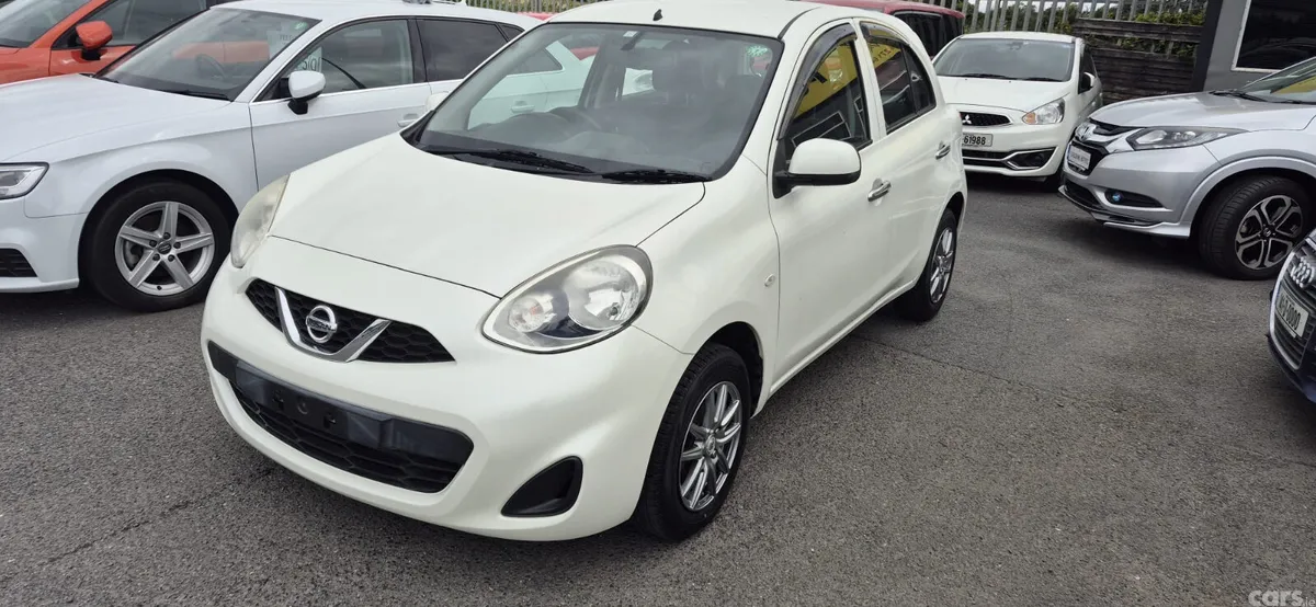 Nissan March Hatchback, Petrol, 2017, White