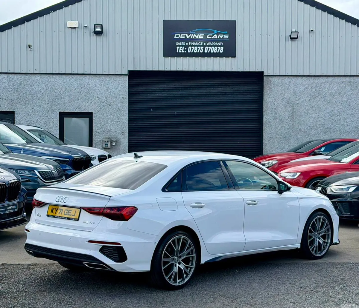 Audi A3 Saloon, Diesel, 2021, White