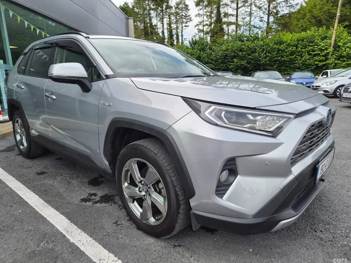 Toyota RAV4 SUV, Petrol Hybrid, 2019, Silver