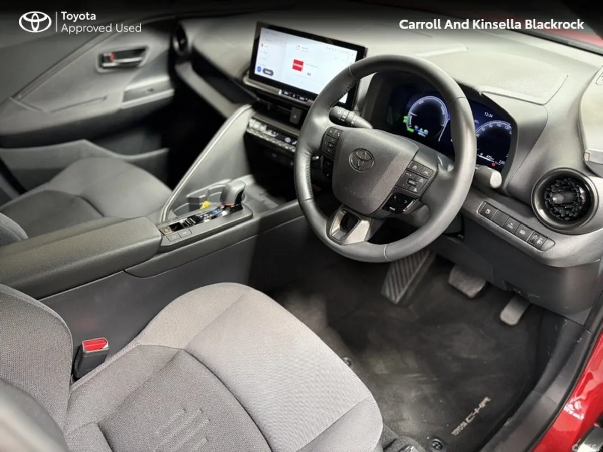 Toyota C-HR Hatchback, Petrol Plug-in Hybrid, 2024, Red