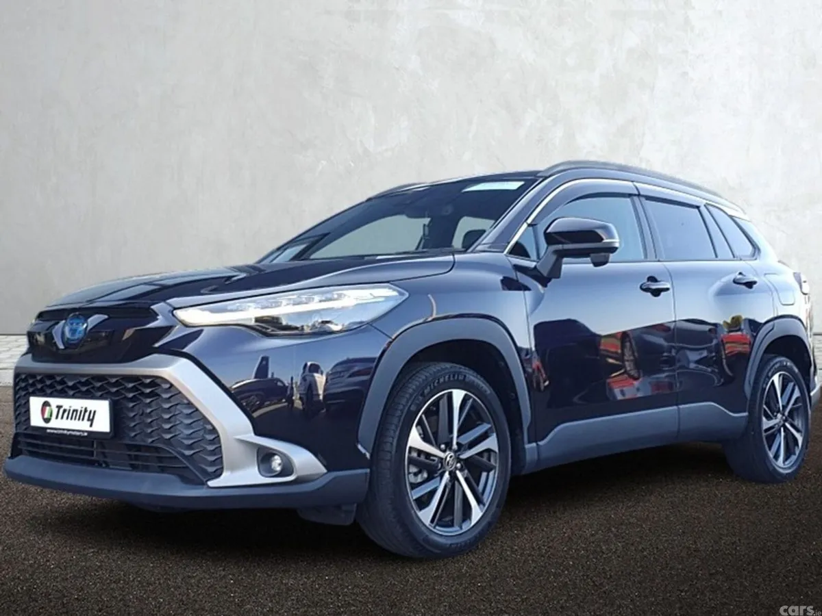 Toyota Corolla Cross SUV, Petrol Hybrid, 2022, Black