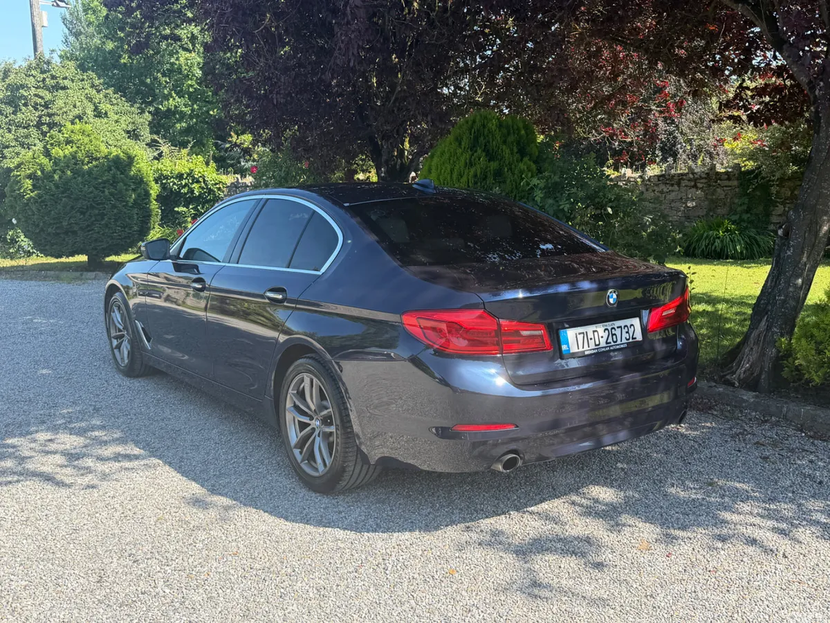 BMW 5-Series Saloon, Diesel, 2017, Blue