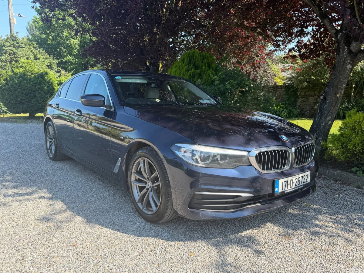 BMW 5-Series Saloon, Diesel, 2017, Blue