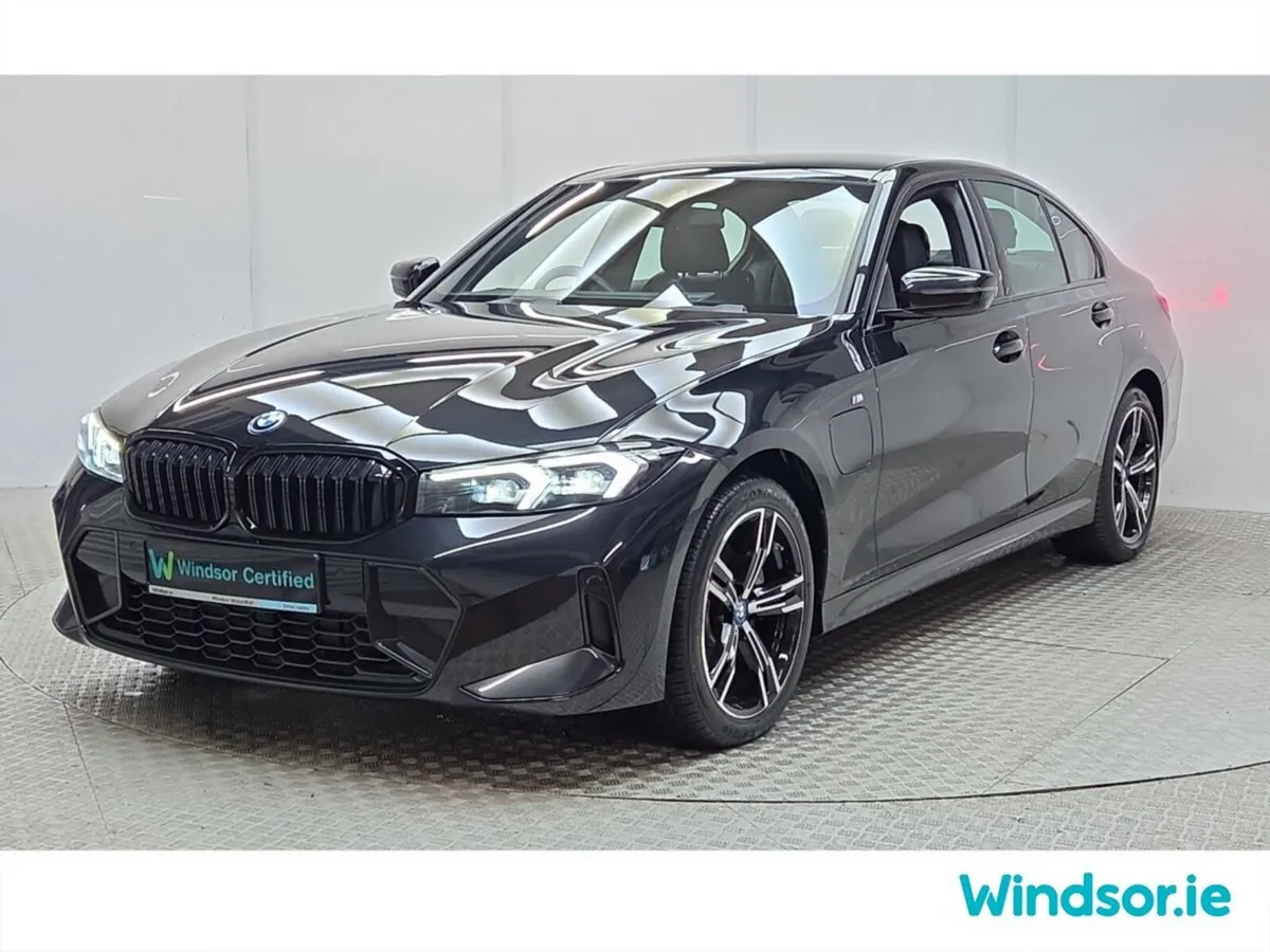 BMW 3-Series Saloon, Petrol Plug-in Hybrid, 2024, Black