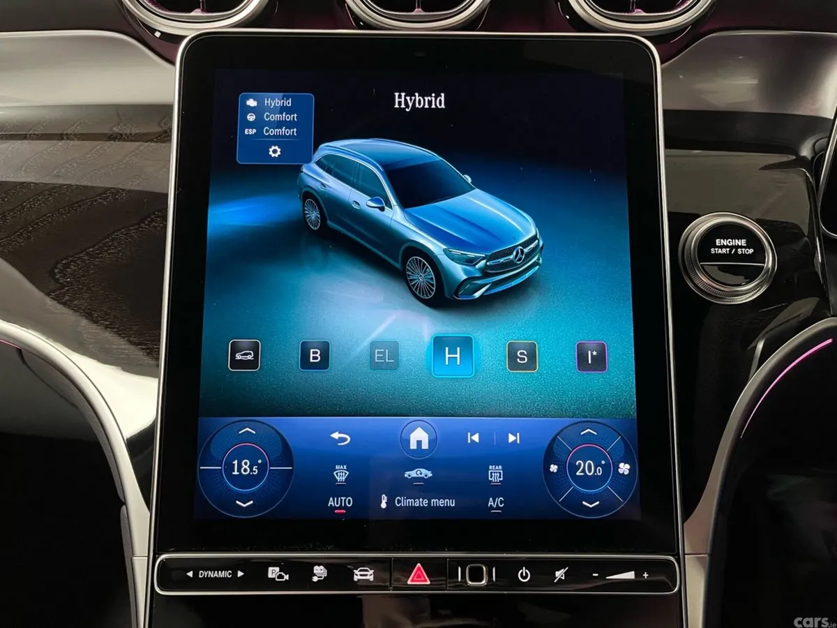 Mercedes-Benz GLC SUV, Petrol Plug-in Hybrid, 2026, Black