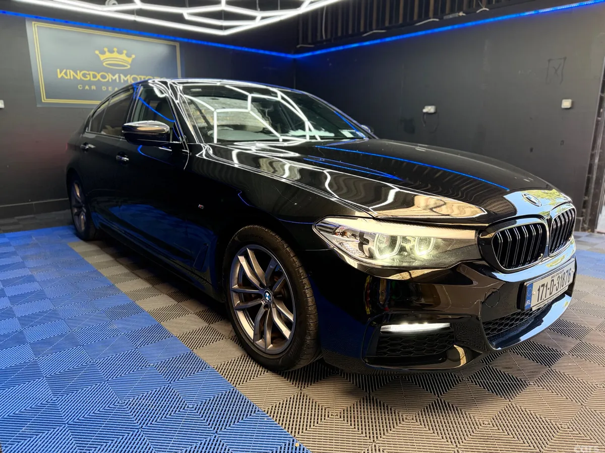 BMW 5-Series Saloon, Diesel, 2017, Black
