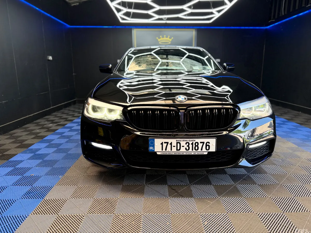 BMW 5-Series Saloon, Diesel, 2017, Black