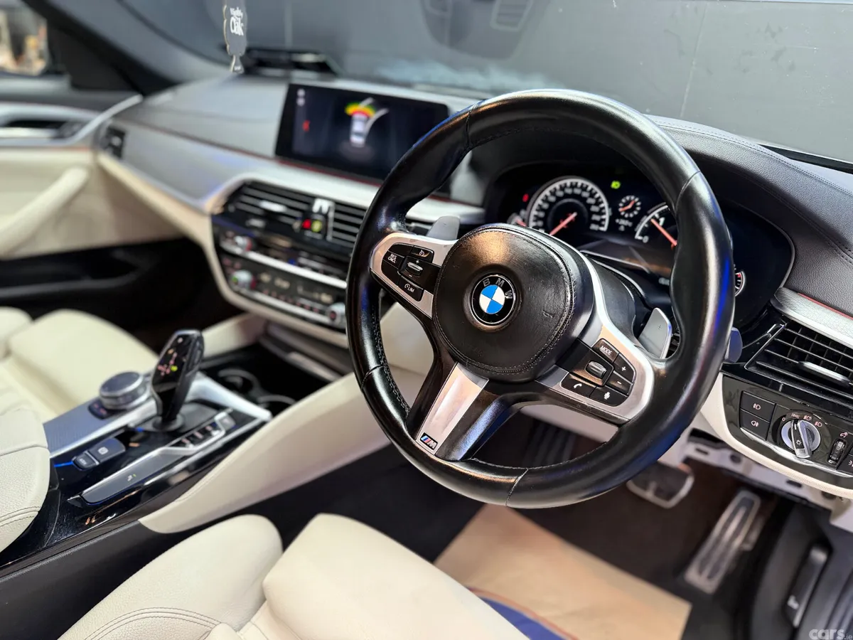 BMW 5-Series Saloon, Diesel, 2017, Black