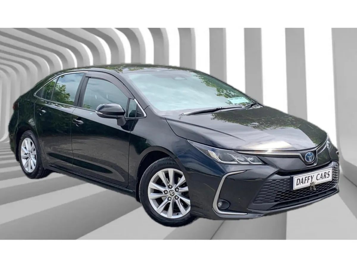 Toyota Corolla Saloon, Petrol Hybrid, 2023, Black