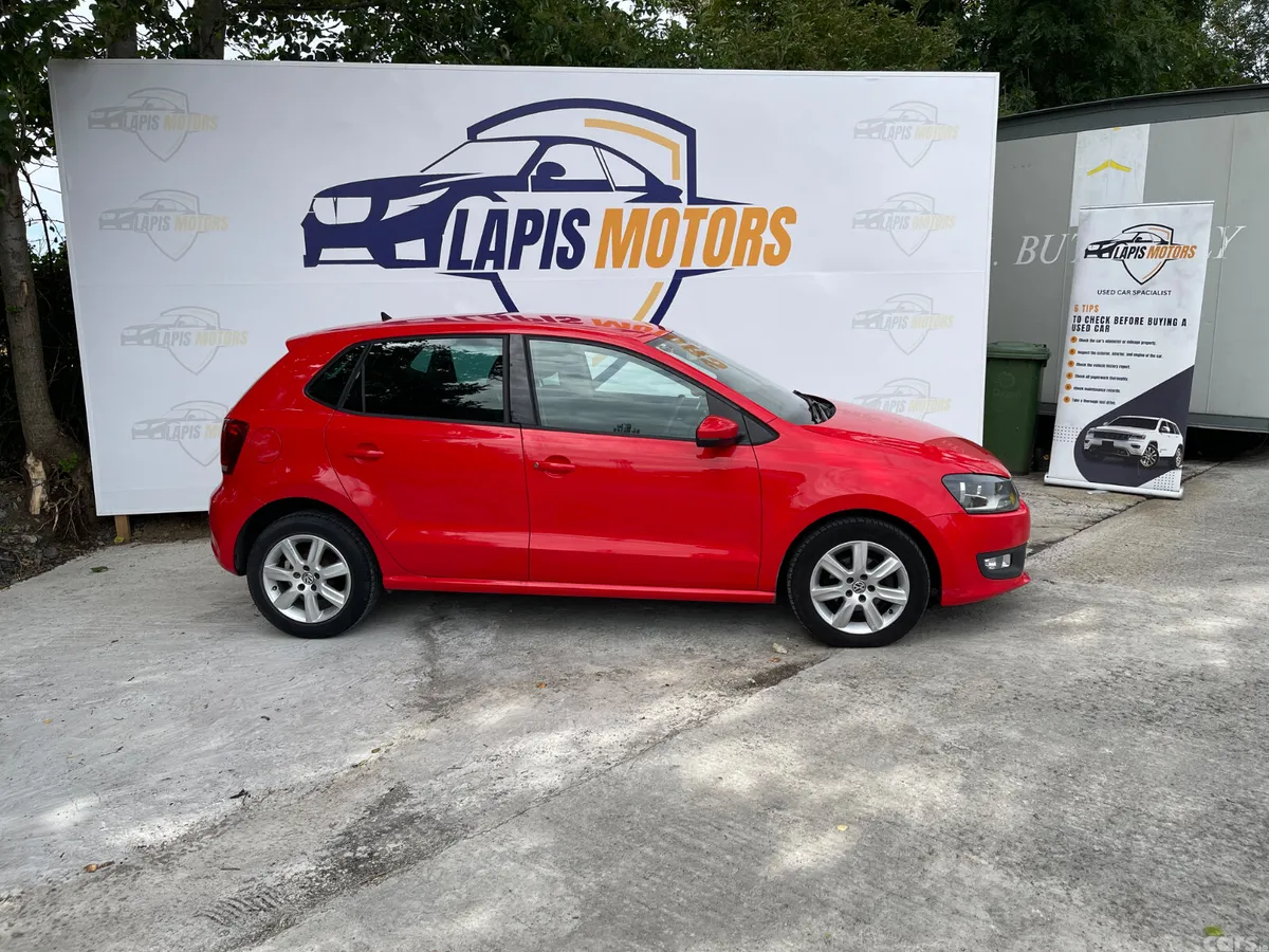 Volkswagen Polo Hatchback, Diesel, 2014, Red