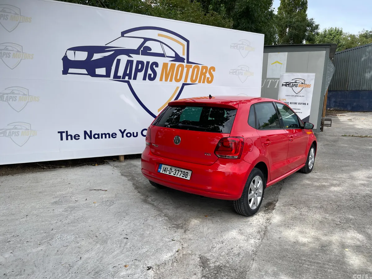 Volkswagen Polo Hatchback, Diesel, 2014, Red