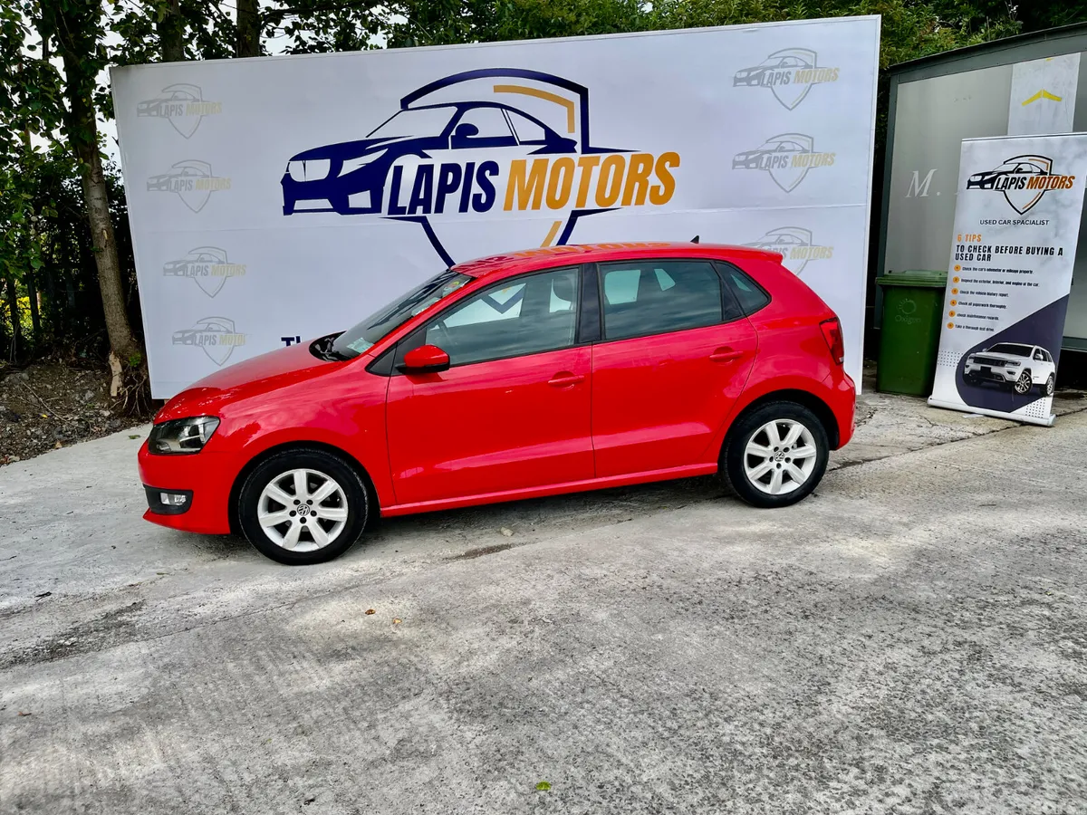 Volkswagen Polo Hatchback, Diesel, 2014, Red