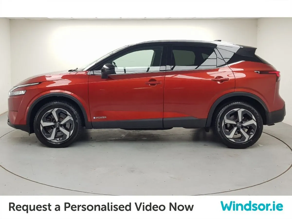 Nissan Qashqai MPV, Petrol Hybrid, 2023, Orange