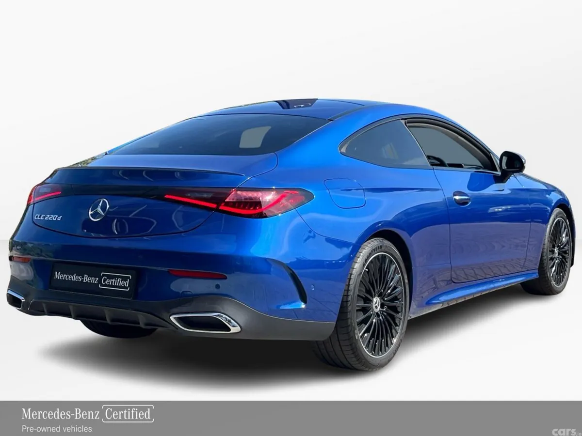 Mercedes-Benz CLE Coupe, Diesel Hybrid, 2026, Blue