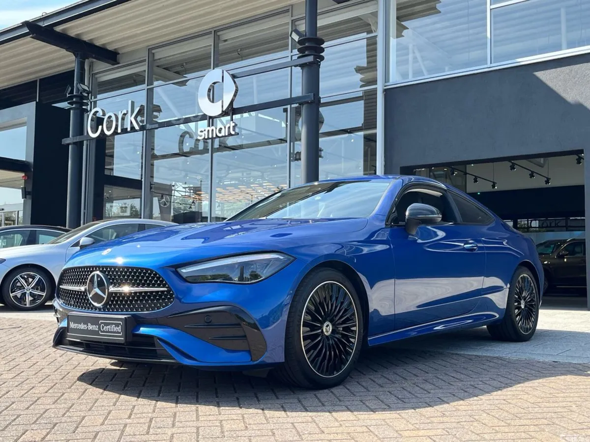 Mercedes-Benz CLE Coupe, Diesel Hybrid, 2026, Blue