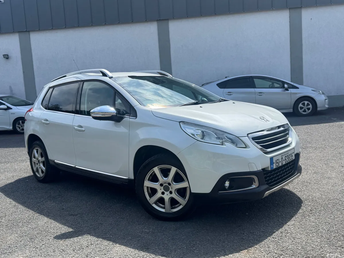 Peugeot 2008 SUV, Petrol, 2015, White