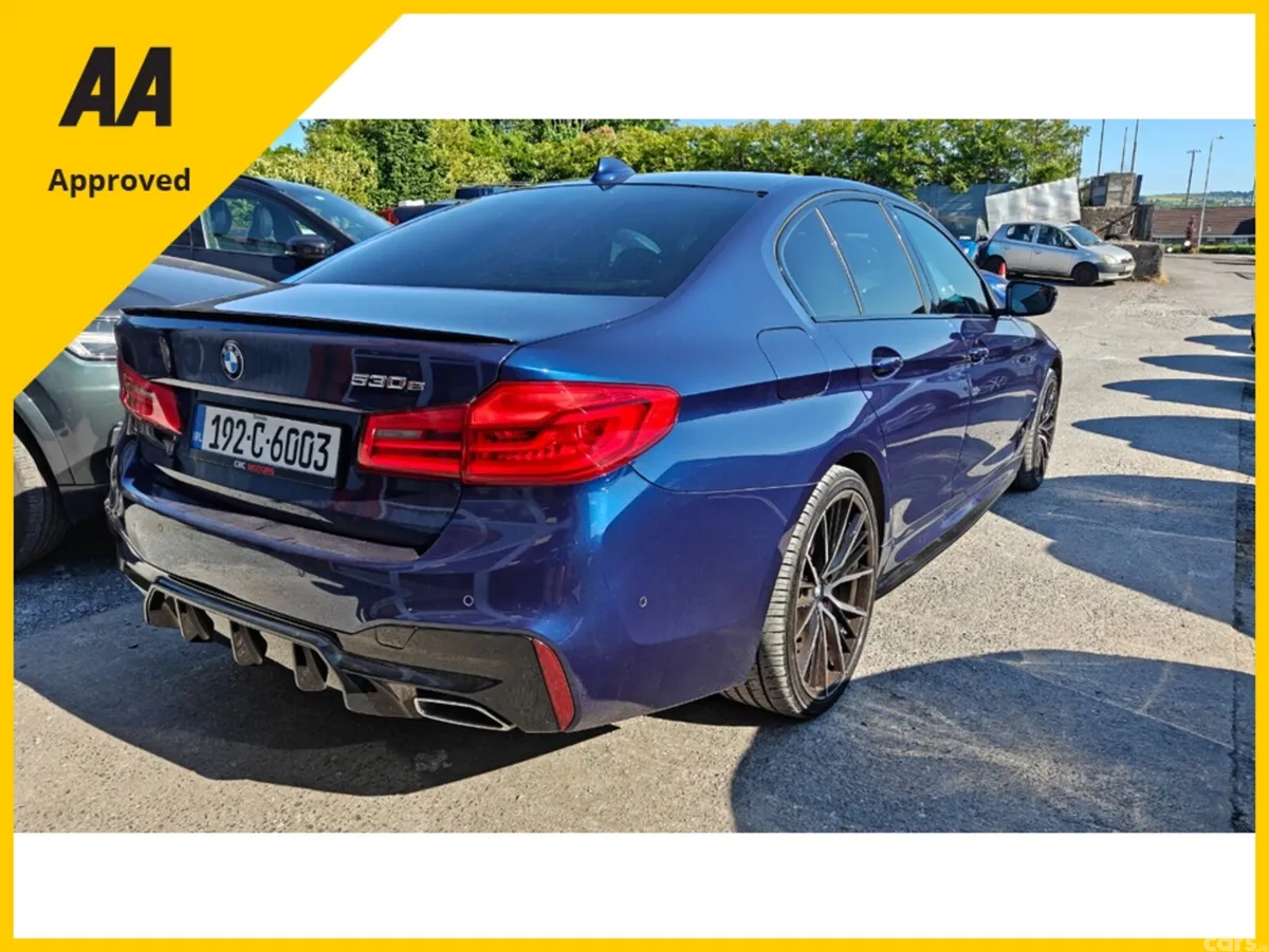 BMW 5-Series Saloon, Petrol Plug-in Hybrid, 2019, Blue