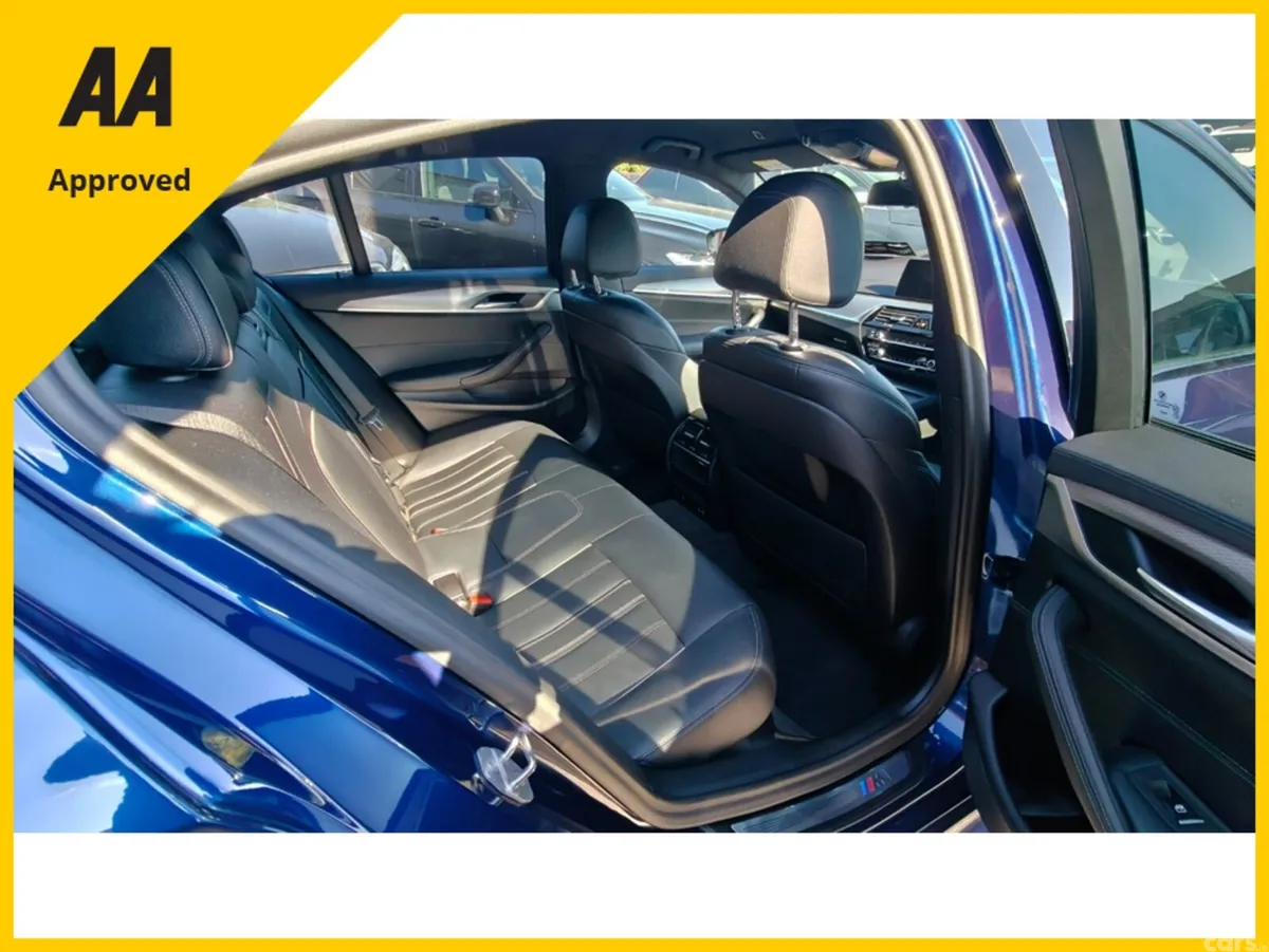 BMW 5-Series Saloon, Petrol Plug-in Hybrid, 2019, Blue