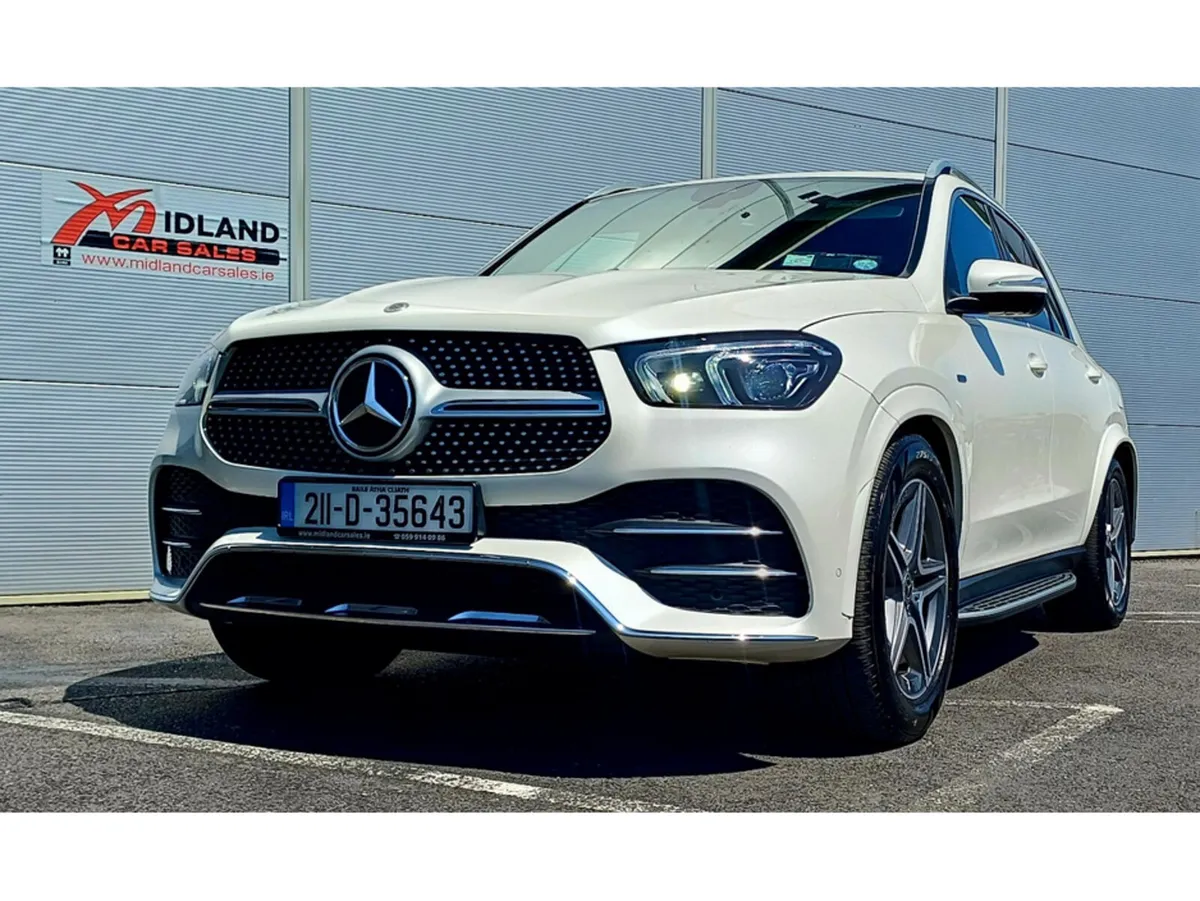 Mercedes-Benz GLE SUV, Diesel Plug-in Hybrid, 2021, White