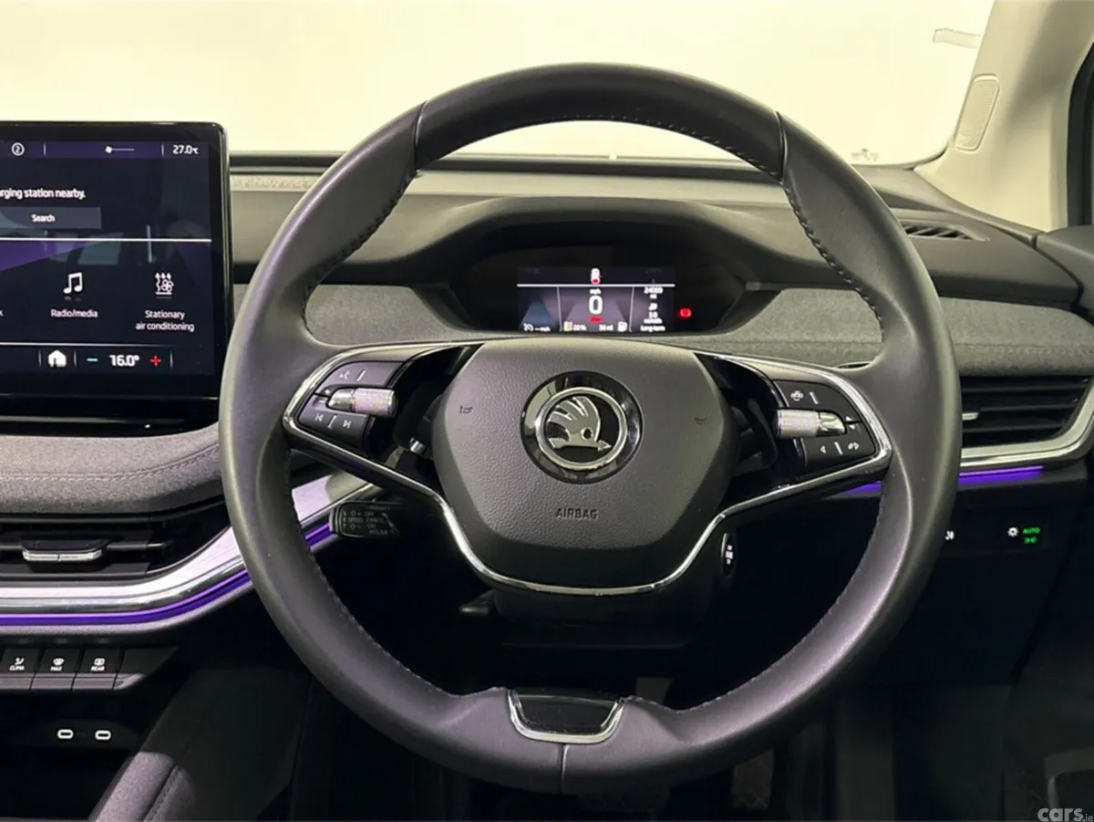 Skoda Enyaq Estate, Electric, 2024, Silver