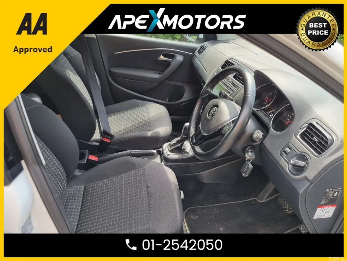 Volkswagen Polo Hatchback, Petrol, 2015, White