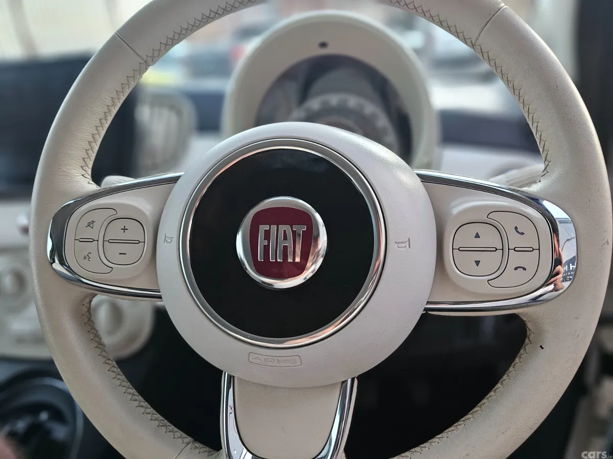 Fiat 500 Hatchback, Petrol, 2018, White