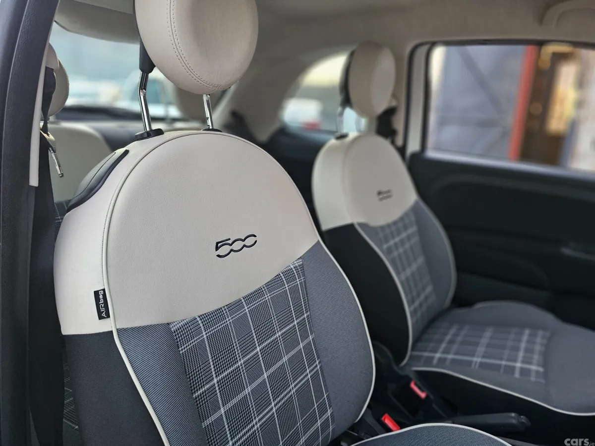 Fiat 500 Hatchback, Petrol, 2018, White