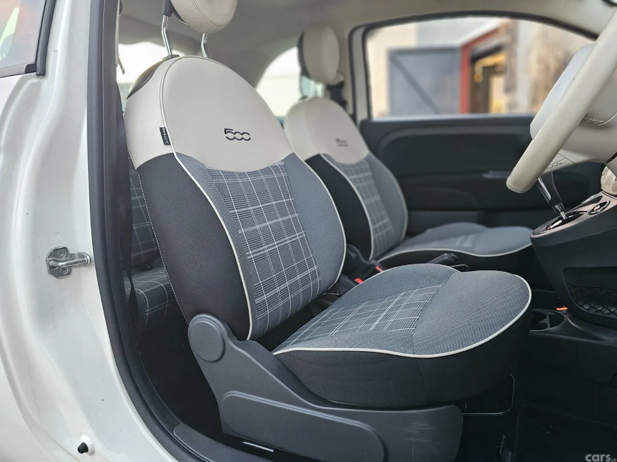 Fiat 500 Hatchback, Petrol, 2018, White