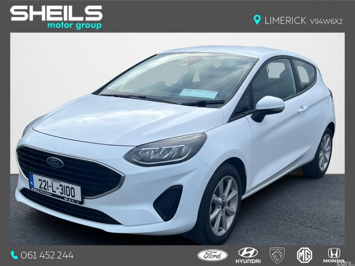 Ford Fiesta Hatchback, Petrol, 2022, White