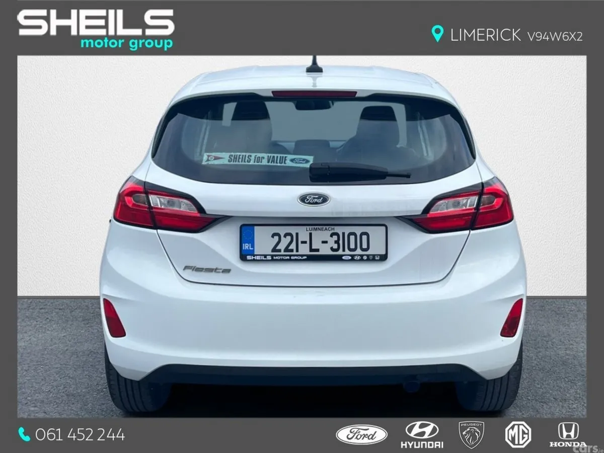 Ford Fiesta Hatchback, Petrol, 2022, White