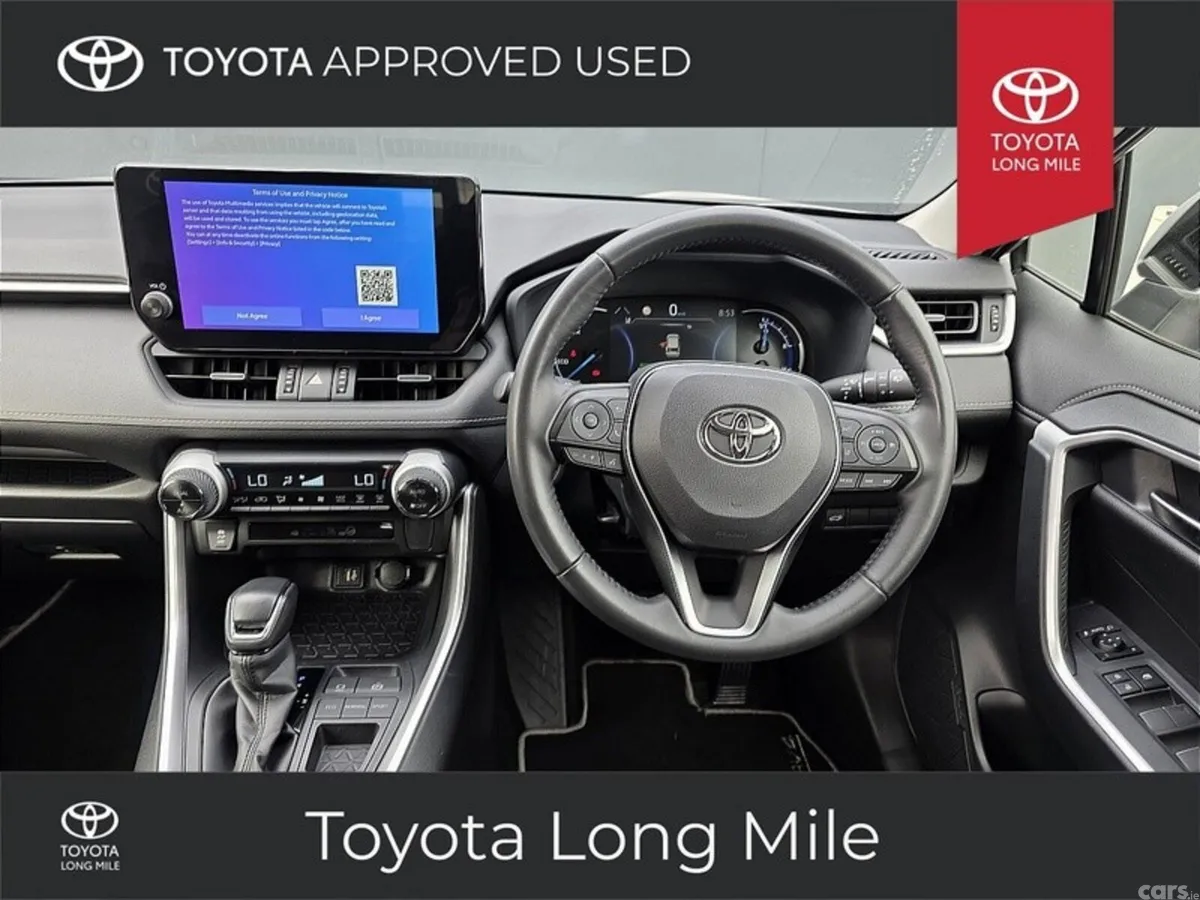 Toyota RAV4 SUV, Petrol Hybrid, 2024, Silver