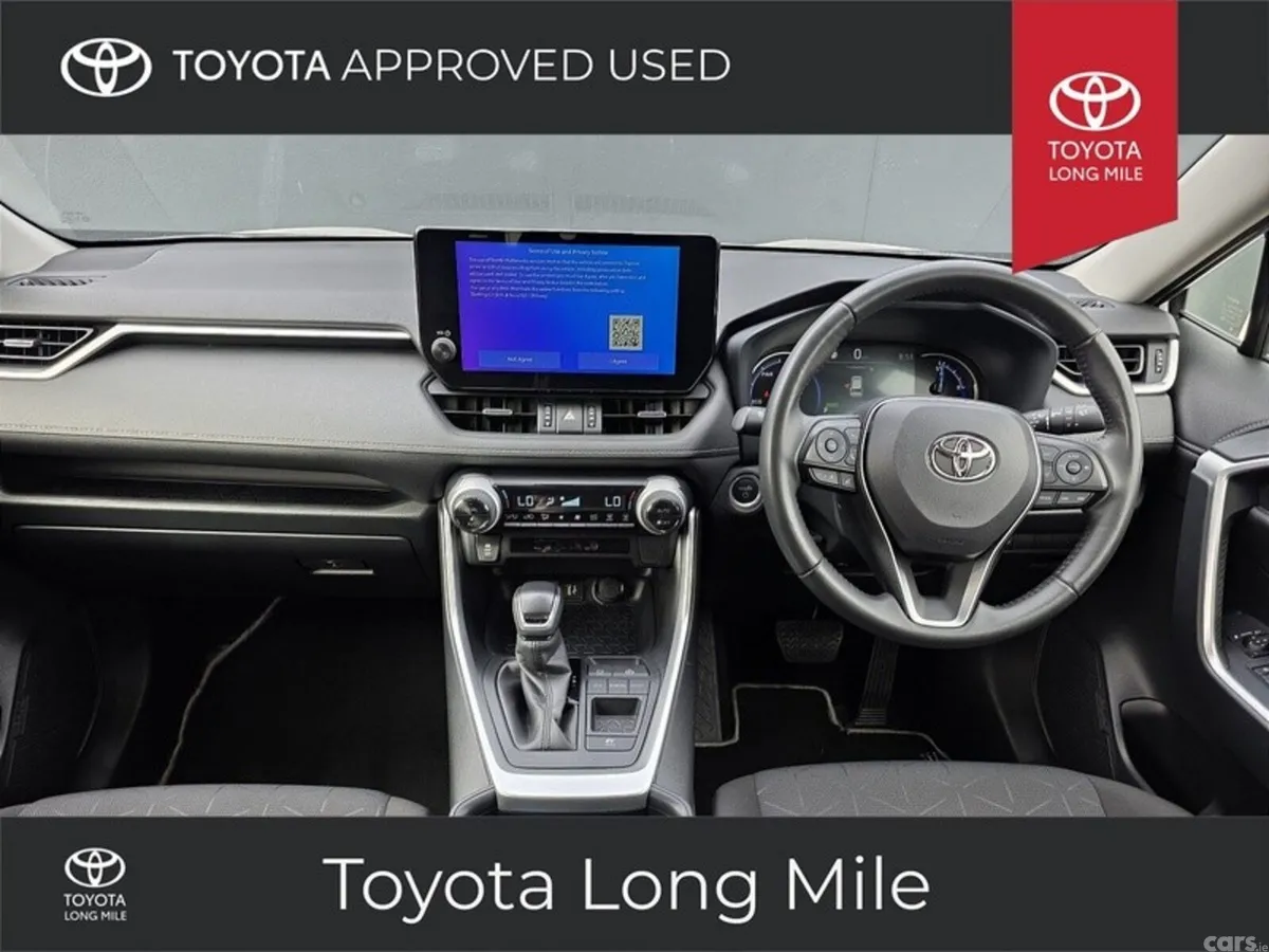 Toyota RAV4 SUV, Petrol Hybrid, 2024, Silver