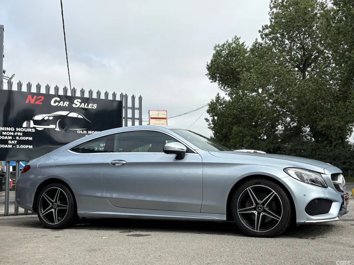 Mercedes-Benz C-Class Coupe, Diesel, 2018, Silver