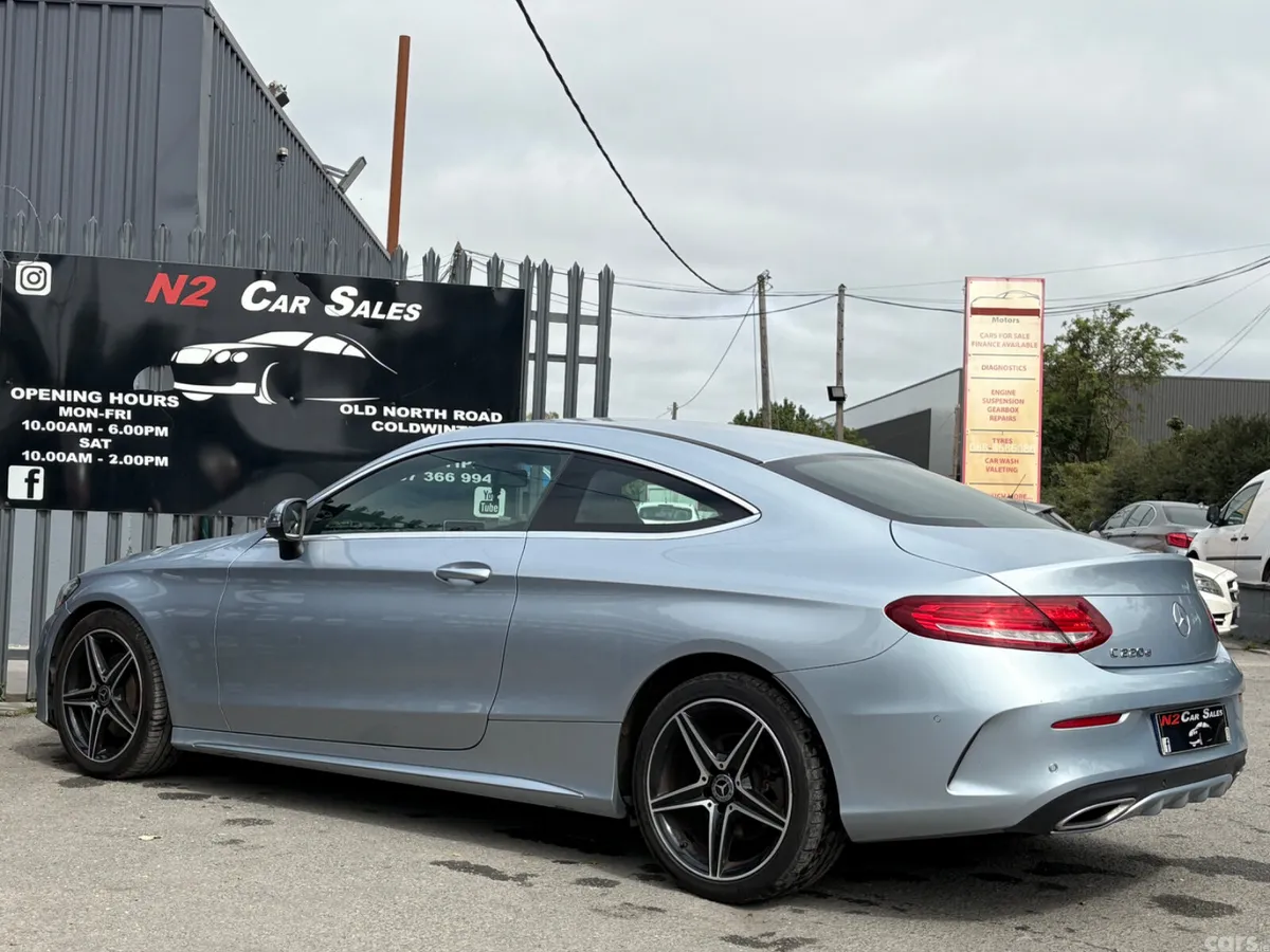 Mercedes-Benz C-Class Coupe, Diesel, 2018, Silver