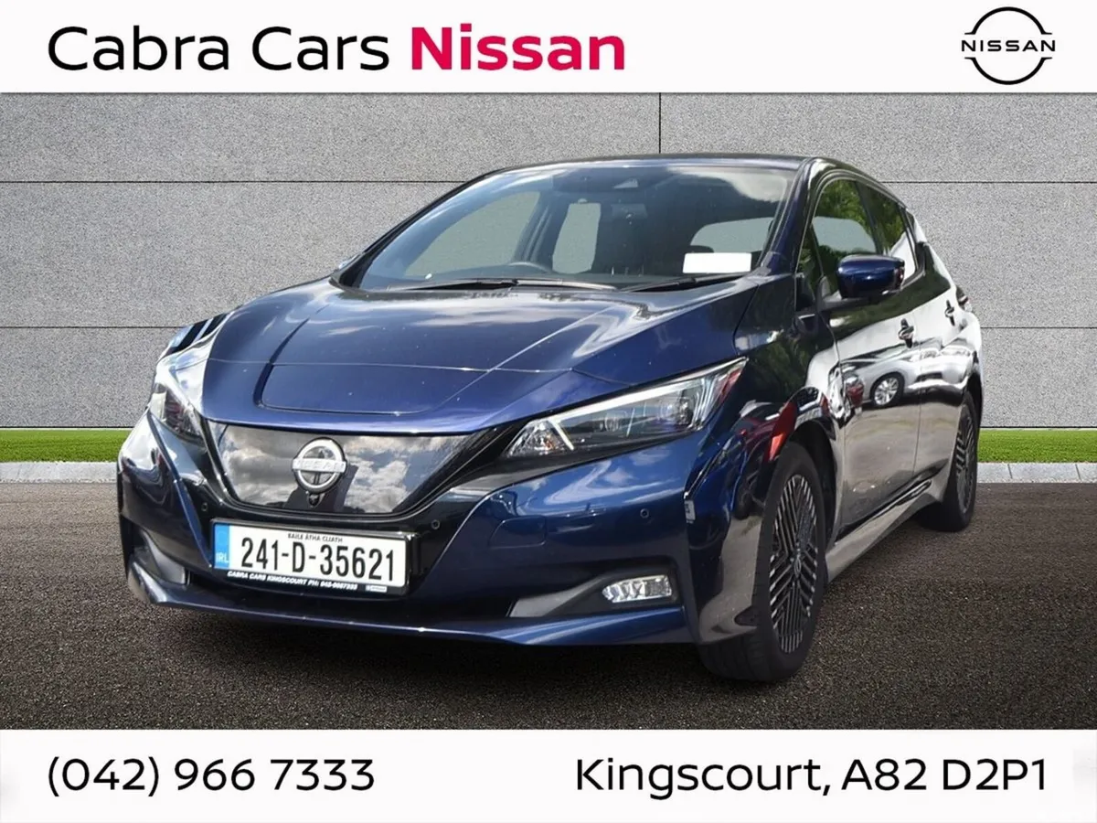 Nissan Leaf Hatchback, Electric, 2024, Blue