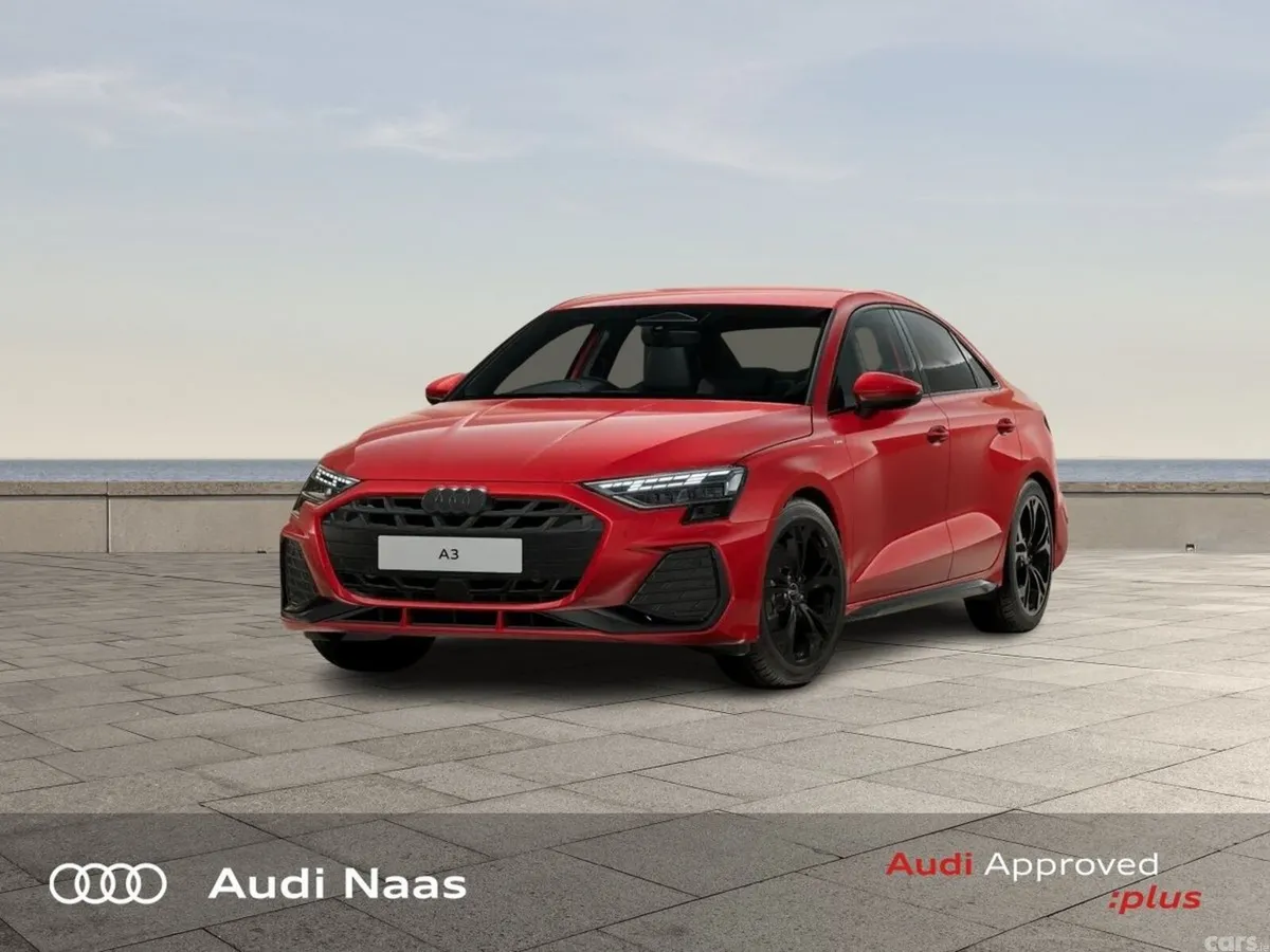 Audi A3 Saloon, Petrol, 2027, Red