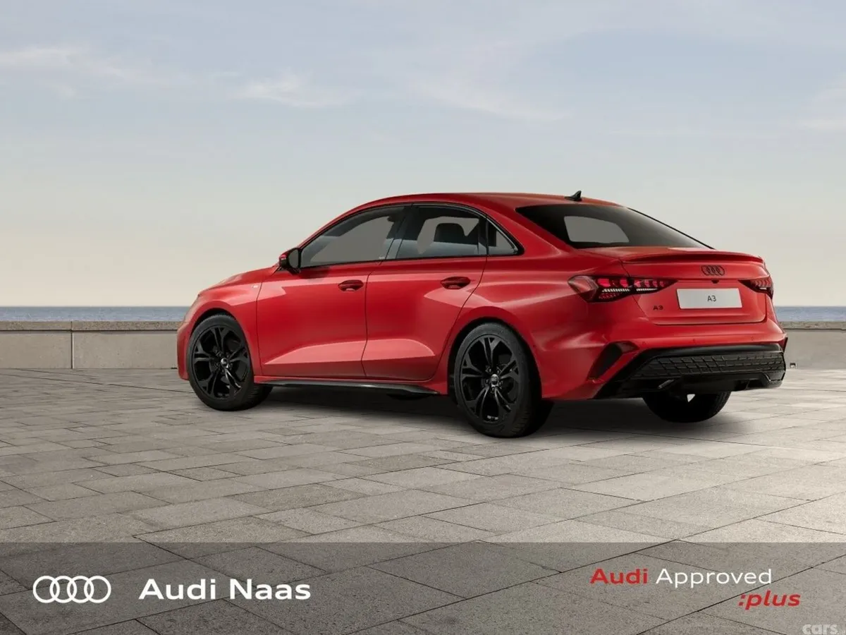 Audi A3 Saloon, Petrol, 2027, Red