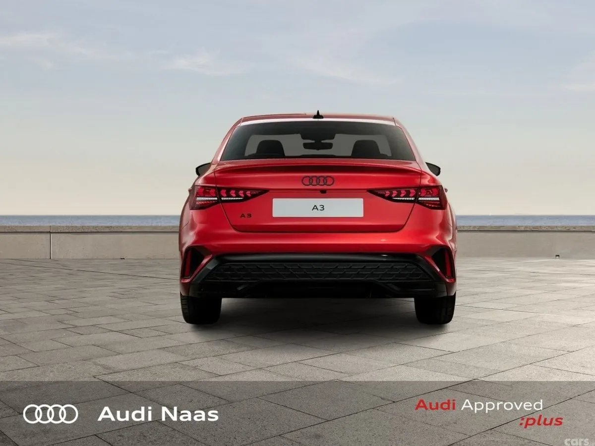 Audi A3 Saloon, Petrol, 2027, Red