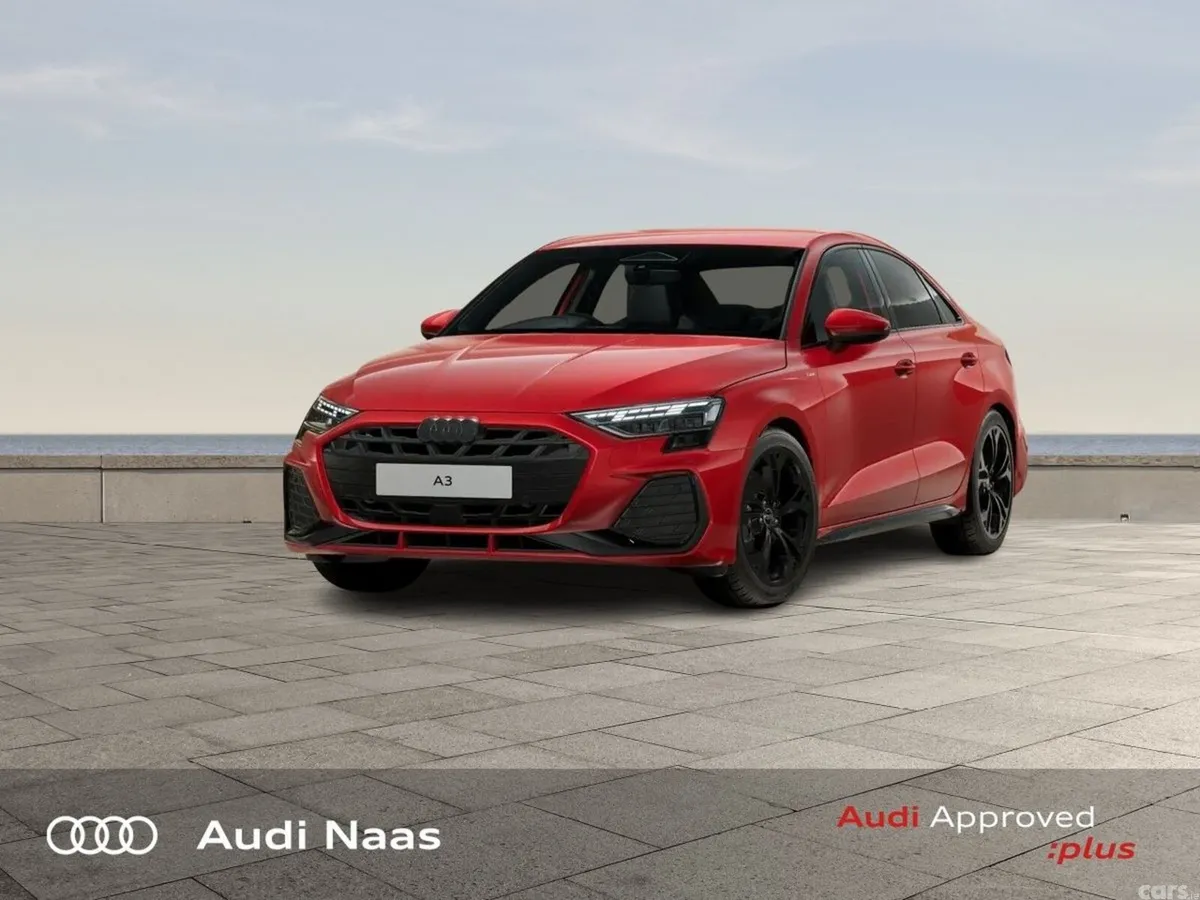 Audi A3 Saloon, Petrol, 2027, Red
