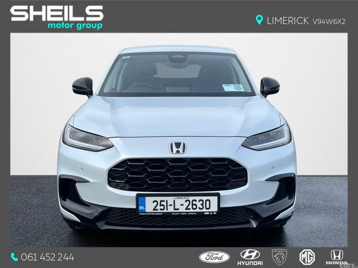 Honda ZR-V SUV, Petrol Hybrid, 2025, White