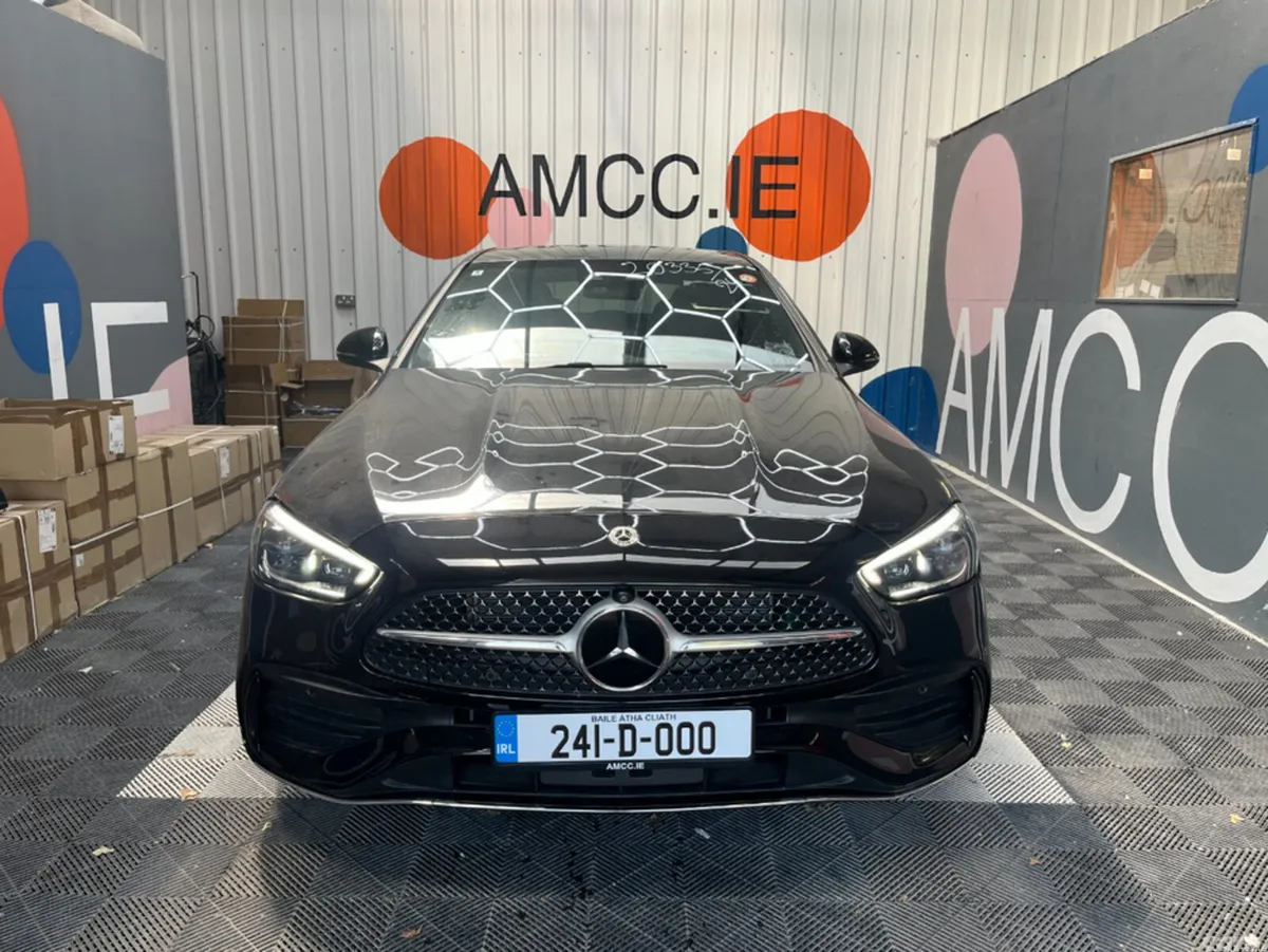 Mercedes-Benz C-Class Saloon, Petrol Plug-in Hybrid, 2024, Black