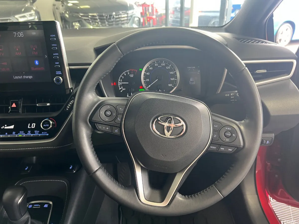 Toyota Corolla Hatchback, Petrol Hybrid, 2019, Red