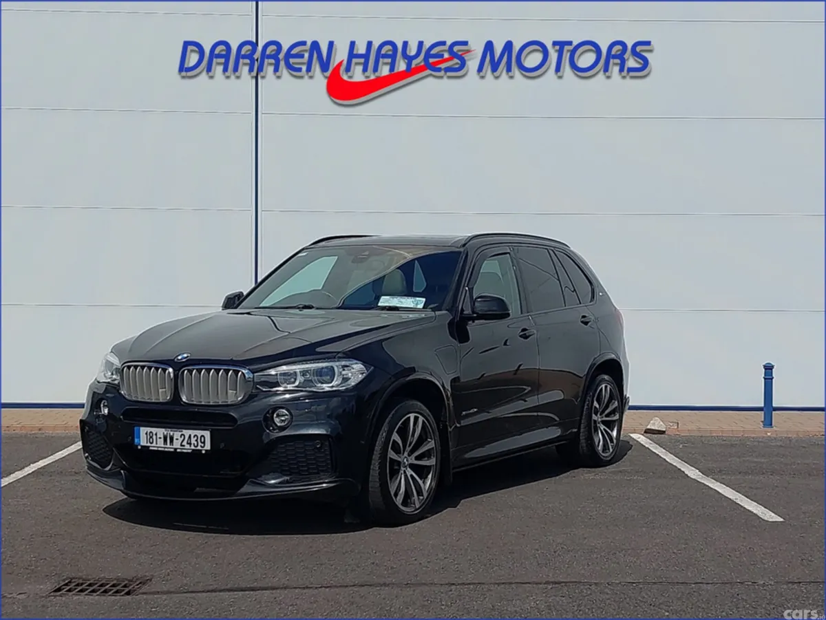 BMW X5 Estate, Petrol Plug-in Hybrid, 2018, Black