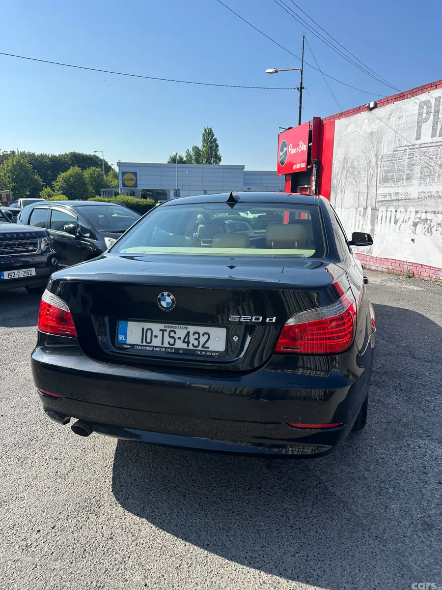BMW 5-Series Saloon, Diesel, 2010, Black