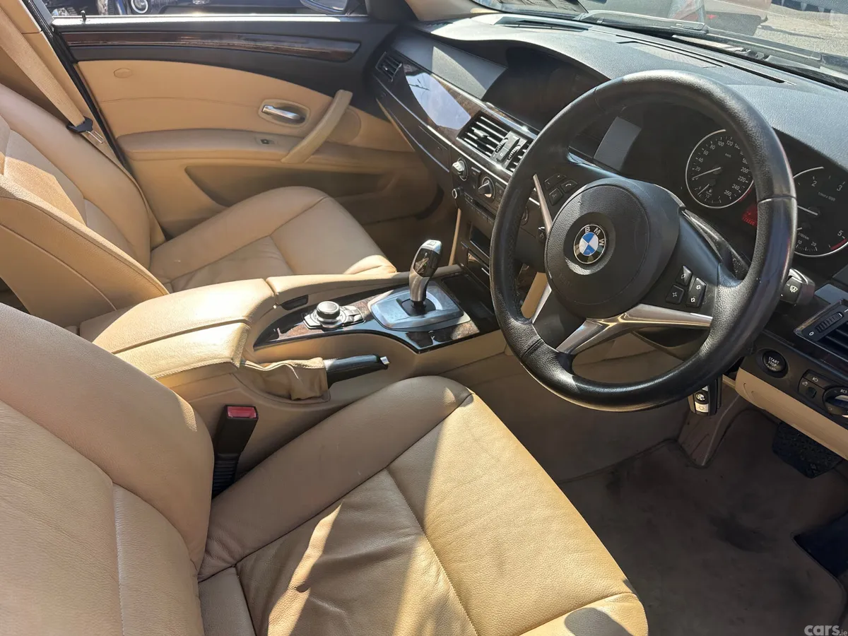 BMW 5-Series Saloon, Diesel, 2010, Black