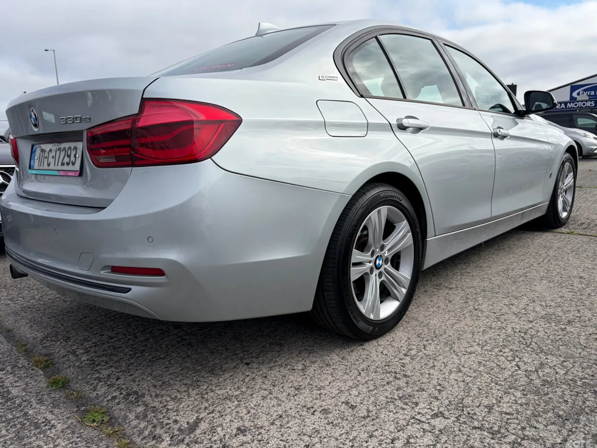 BMW 3-Series Saloon, Petrol Plug-in Hybrid, 2017, Silver